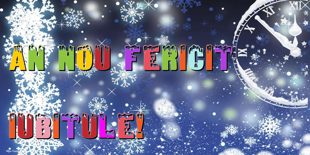 Felicitari frumoase de Anul Nou pentru Iubit | An nou fericit iubitule!