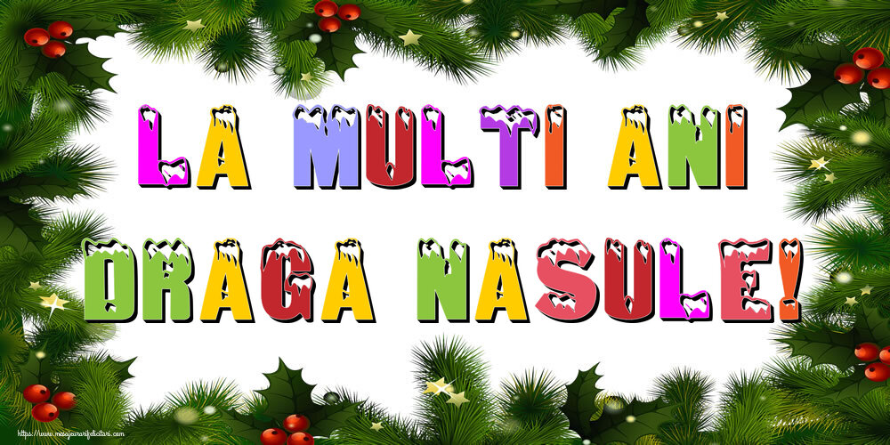 Felicitari frumoase de Anul Nou pentru Nas | La multi ani draga nasule!