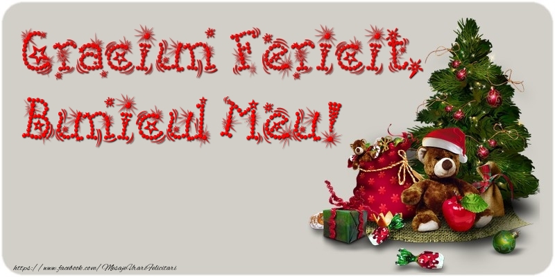 Felicitari frumoase de Craciun pentru Bunic | Craciun Fericit, bunicul meu