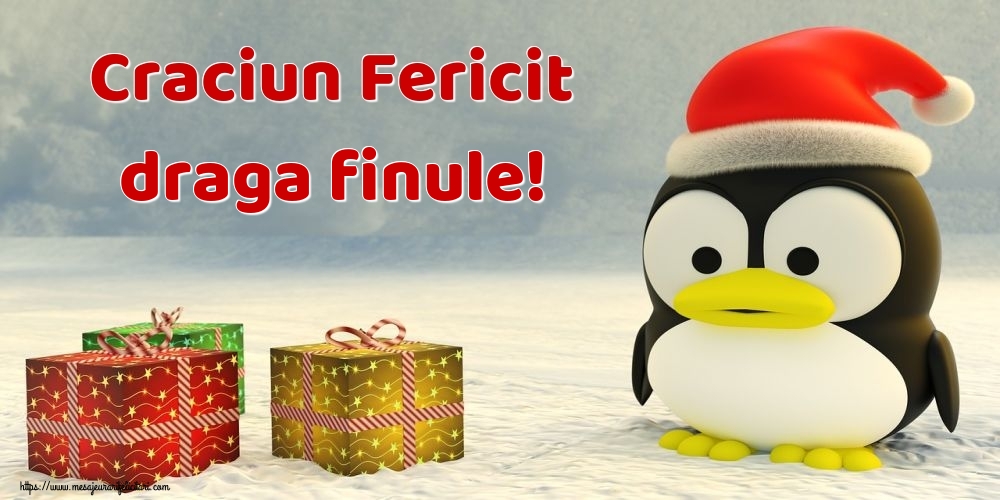 Felicitari frumoase de Craciun pentru Fin | Craciun Fericit draga finule!
