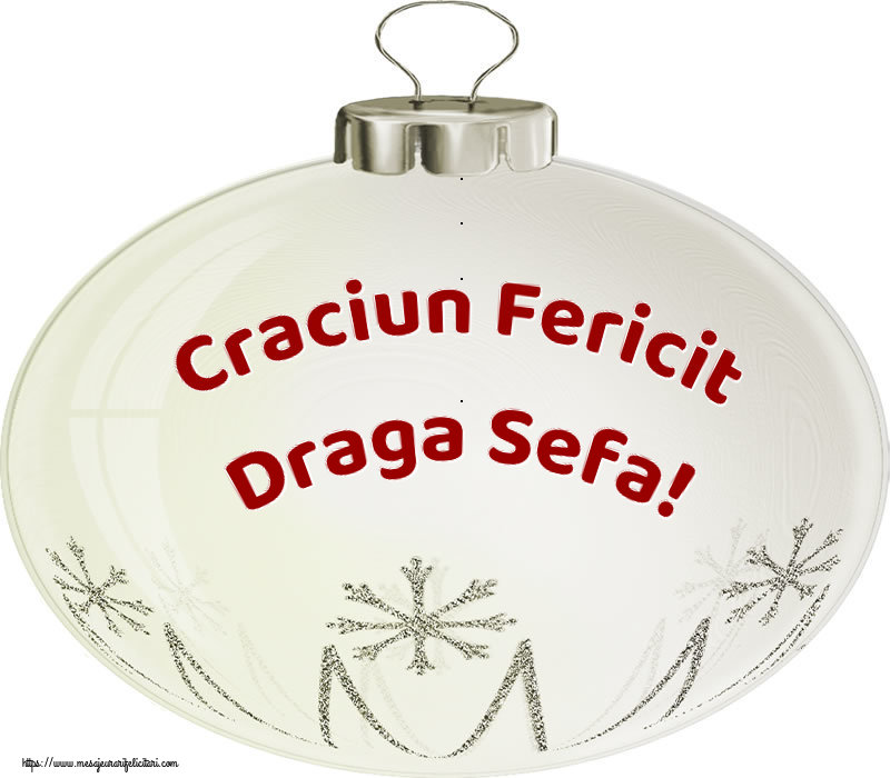 Felicitari frumoase de Craciun pentru Sefa | Craciun Fericit draga sefa!