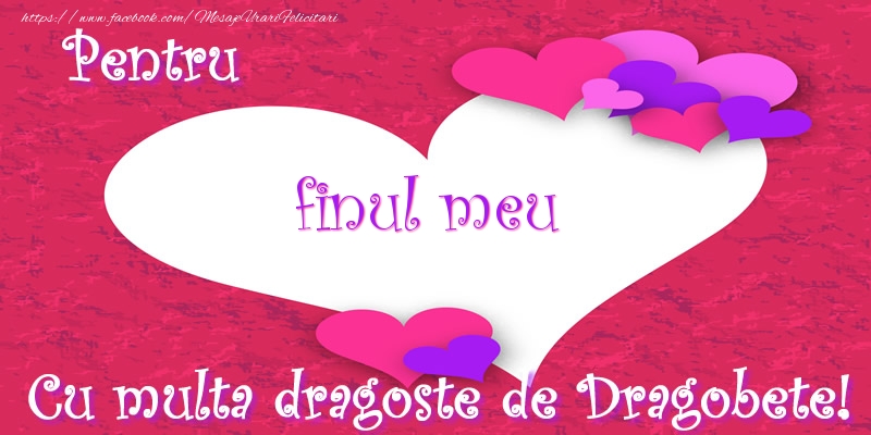 Felicitari frumoase de Dragobete pentru Fin | Pentru finul meu Cu multa dragoste de Dragobete!