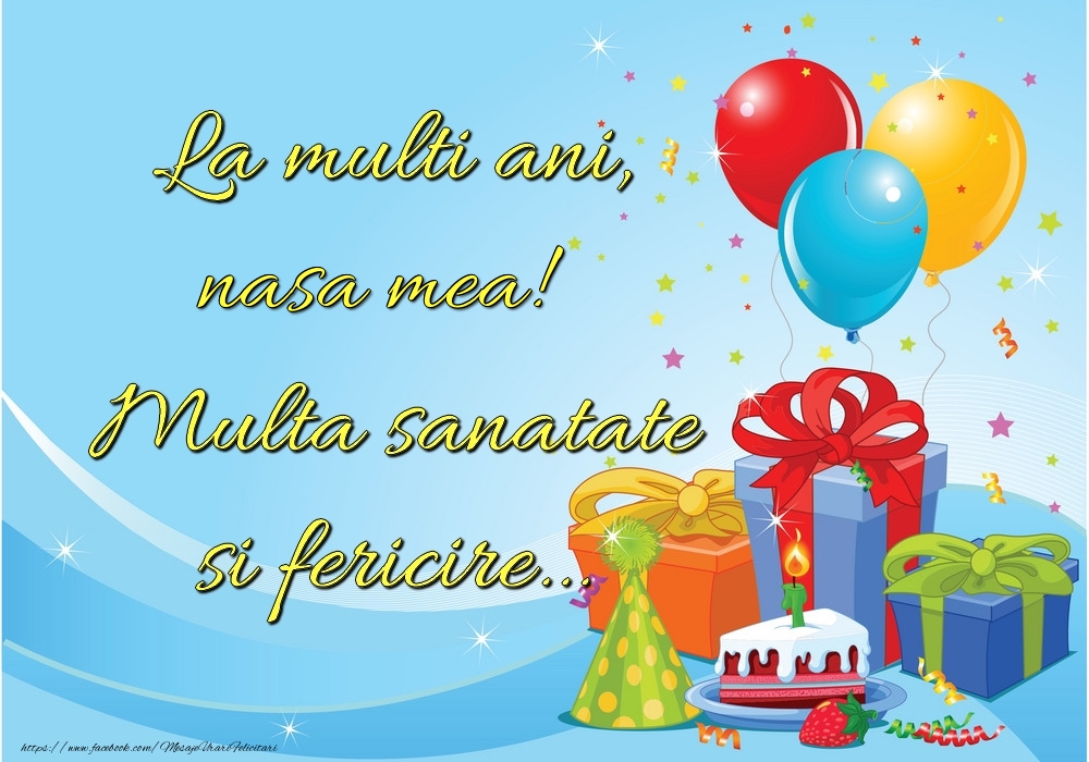 Mesaje De La Nasa Pentru Fina Felicitari frumoase de la multi ani pentru Nasa | felicitarifrumoase.com