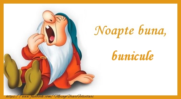 Felicitari frumoase de noapte buna pentru Bunic | Noapte buna bunicule