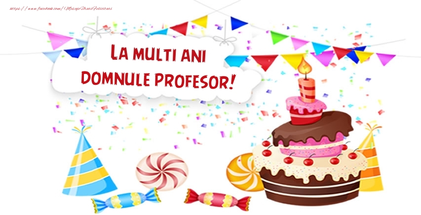 Felicitari frumoase de zi de nastere pentru Profesor | La multi ani domnule profesor!