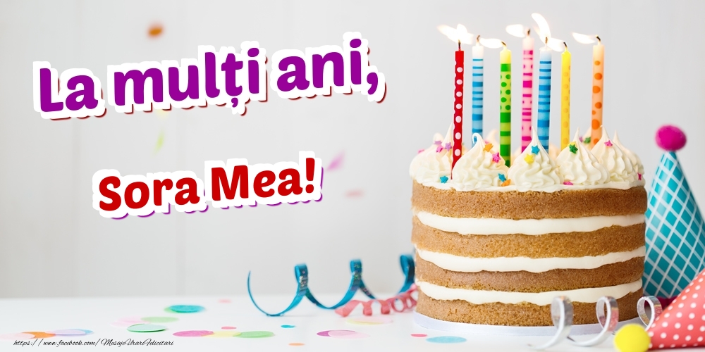 Felicitari frumoase de zi de nastere pentru Sora | La mulți ani, sora mea